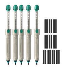 Handheld Manual Desoldering Pump With Comfortable Handle For Long Term 5 and 10 hoses