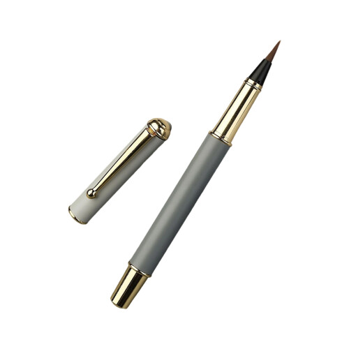 Metal Calligraphy Pen With Wolf Hair Tip For Precise Small Regular Script Writing 5