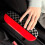 Multi Color Armrest Panel Cover ABS Scratch Resistant Stylish Storage Box Lid cream white 5