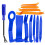 12Pcs Car Interior Panel Removal Installation Tools Ergonomic Auto Trim Pry Orange blue 1