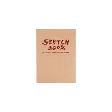 Softcover Sketchbook 200 Sheets Blank Portable Drawing Book 80gms 5 earth color cover