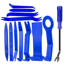 12Pcs Auto Trim Pry Tools Ergonomic Handle Car Interior Panel Removal Kit All blue
