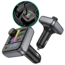 Radio Adapter FM Transmitter Bluetooth-compatible Car Adapter MP3 Player Adapter with Handsfree Calling