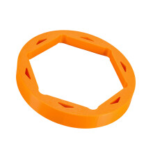 Easy Installation Chain Protector Plastic Cap Universal Dirt Bike Chain Cushion Orange