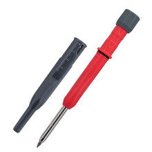 Architectural 2.8MM Depth Pencil For Wood Paper And Plastic Texture Marking Gray red