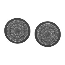 Automotive Metal Guards For Door Speakers Universal Black Titanium Backdoor treble