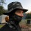Adjustable Breathable Cotton Polyester Boonie Cap Sunhat For Outdoor Activity Black 11