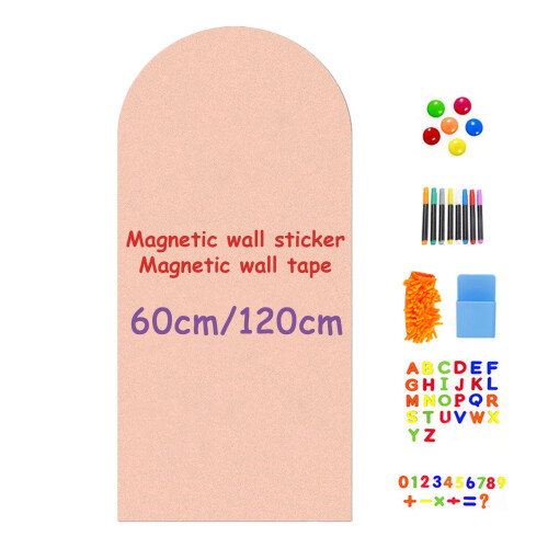 Erasable Wall Sticker Magnetic Chalkboard Drawing Board For Children Learning 60cm