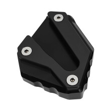 Kickstand Enlarge Plate Foot Side Stand Enlarger Extension Support for GL1800 Black