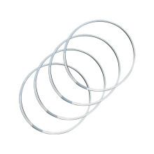 Set of 4 Strong Rims Protectors Universal Vehicle Fit for 20 Inch Wheels Silver