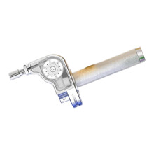 Motorcycle Throttle Visual Indicator Precise Throttling Throttle Accelerator Silver