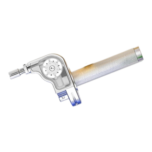 Motorcycle Throttle Visual Indicator Precise Throttling Throttle Accelerator Silver