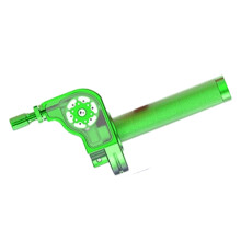 Throttle Accelerator Throttle Grip DIY Maintenance for Motorcycle Enthusiasts Green