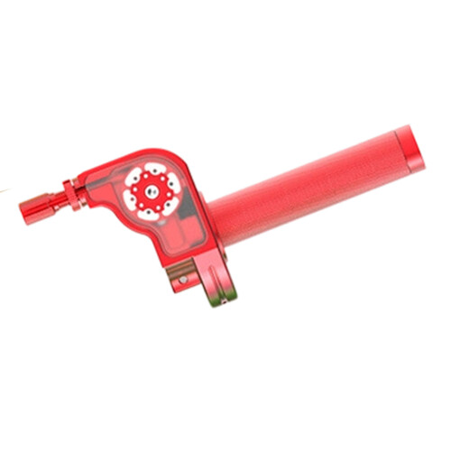 Quick Response Throttle Grip Throttle Accelerator for Motorcycle Riding Red