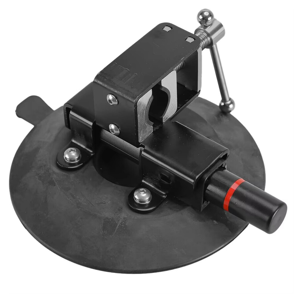 Multiple Angle Motorhome Car Flagpole Holder Suction Cup Bracket No Tools Diameter 130Mm 7754004747487