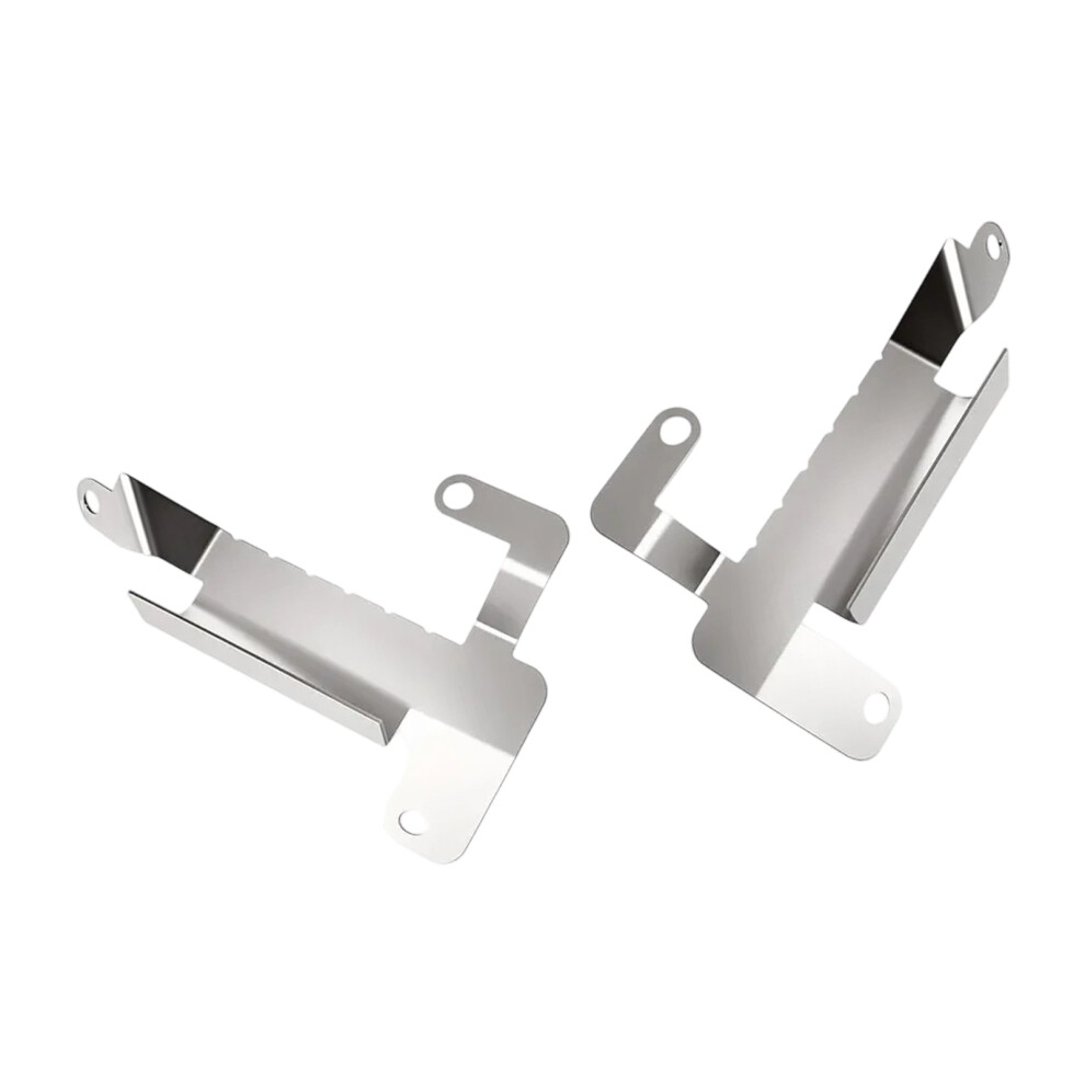 Pair Of Metal Rear Bumper Lower Wind Deflectors For 2020 2025 Sports Car C8 7754004679207