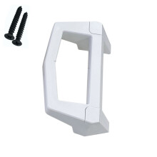 Truck Roof Platform Comfort Grip Handle Nylon Material Handle White Self tapping screw