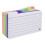 Color Coded Index Cards Notepads 150 Sheets Lined Coil Bound Vibrant Designs Square head 1