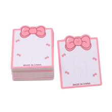 100 Pcs Recyclable Hair Accessory Holder Cards for Secure Storage of Hairpins 5