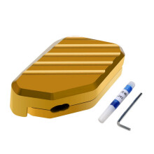 Motorcycle Kickstand Pad Support Plate Extension Side Stand for XMAX125/300/250 Gold