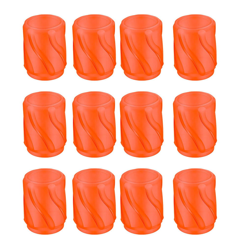 Multiple Vehicle Compatible Tire Valves Caps Glow Feature Suitable For Or Ange 12Pcs Red 7754004727281