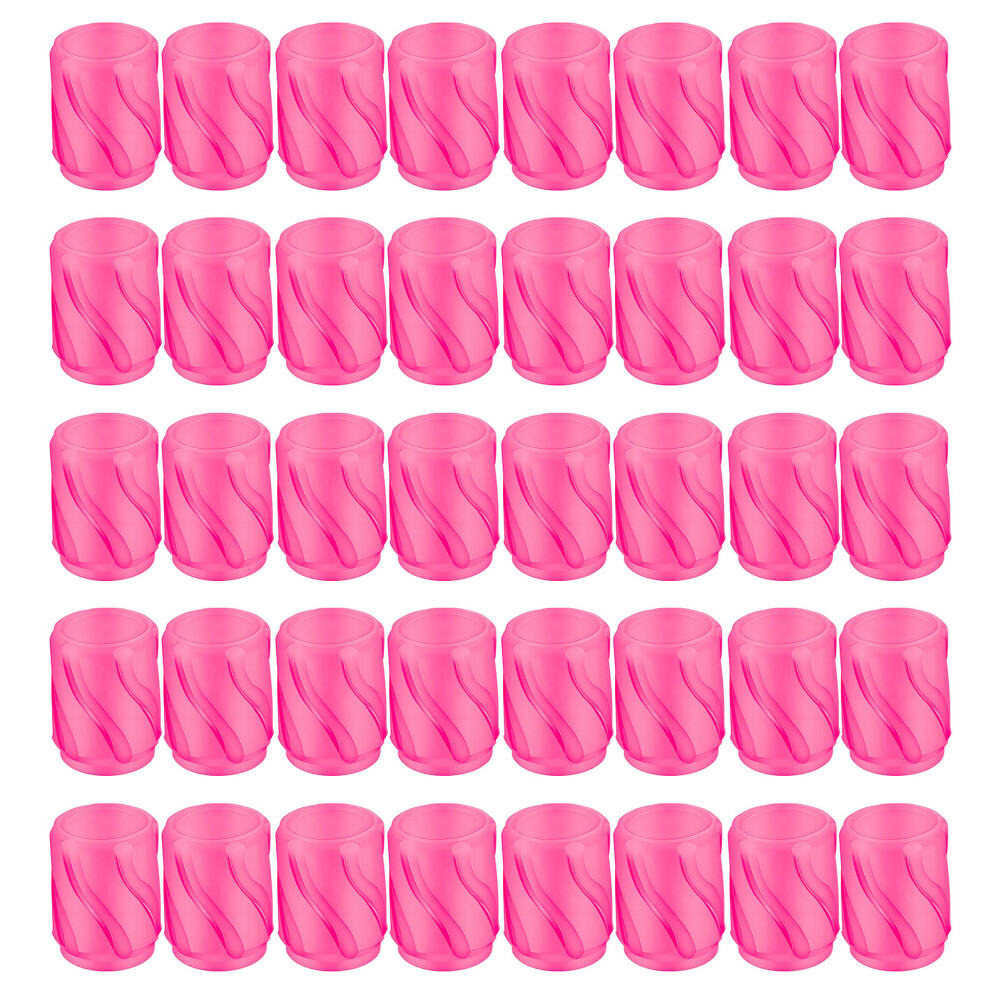 Glow In The Tire Valves Caps For Night Visibility On Bikes & Motorcycles 40Pcs Dark/Pink 7754004727311