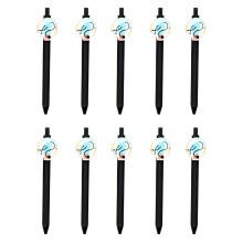 10Pcs Adorable Doctor Nurse Ballpoint Pens 1.0mm Black Inks for Healthcare Staff Black