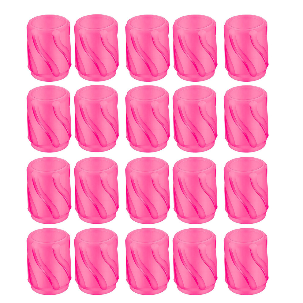 Simple Twist On Valves Caps Easy Setup High Visibility Caps For All Users 20Pcs Pink 7754004727304