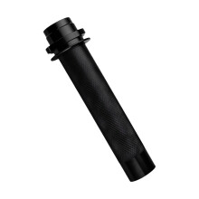 Sleek Motorcycle Throttle Grip Lightweight Design Improves Acceleration Response Black