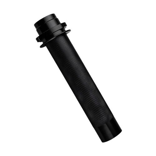 Sleek Motorcycle Throttle Grip Lightweight Design Improves Acceleration Response Black