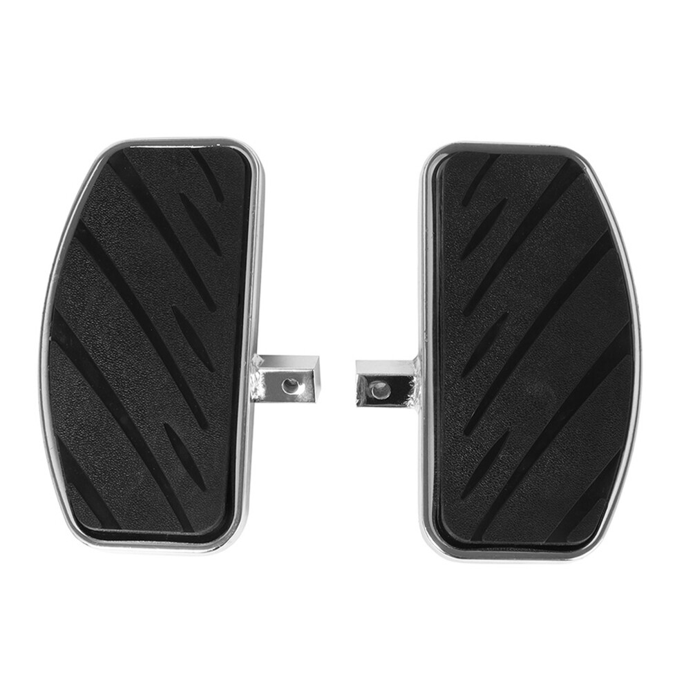 Nonslip Rubber Insert Foot Pegs Motorcycle Foot Rest Floorboards Universal 7754004704404