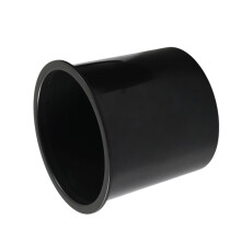 Recessed Cup Holder Black Plastic Drink Holder Perfect For Travel And Camping 94mm