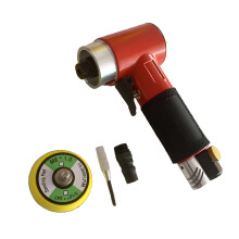 Practical Metal Body 2 Inch Random Orbital Polisher For Industrial Red Straight Center