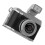 0.96 Inch Compacted Retro Design Camera Keychain Feature Flash For High Definiti Black 1