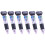6Pcs Multicolored Pen 4 Color-in-1 Writing Pens for Color Coding Note Taking Black 1