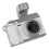 High Definition Video Camera Keychain Portable Retro Flash Enabled For Night Pho White 1