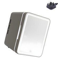 Handy 6L Mini Freezer Having Cooling Heating Features For Travel dark gray