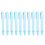 Retractable Ballpoint Pen Ergonomic Grip Multipurpose Plastic Pens Black Inks Candy Blue 1