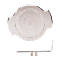 Easy Installation Motorcycle Radiator Cap for 155 Motorbike Accessories Silver