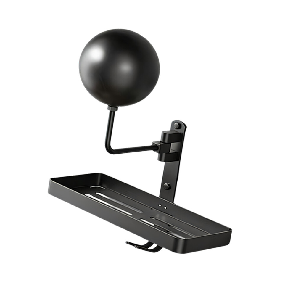 No Drill Helmets Storage Rack With Sturdy Abs Plastic For Home And Garage Single Head 7754004691803