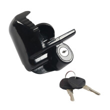 Effective Adjustable Trailer Safety Equipment For 1 7/8 2 2 5/16 Inch Receivers Black