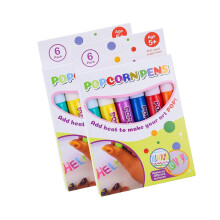 Expandable inks Three Dimensional Art Pen Bubble Drawing Pen For Kids Painting 2 sets