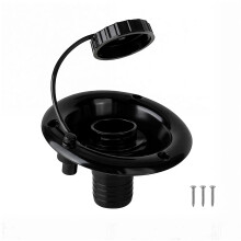 Easy Install Gravitation Fill Inlet for Recreational Vehicles Universal PP Black