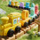 Educational Magnetic Toy Train For Children Includes 30 Creative Combinations A00875 11