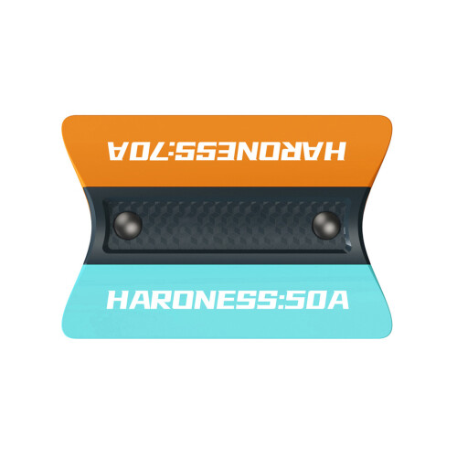 Car Wrap Squeegee Tools Heat Resistan for Vinyls Application Compact Size Orange