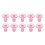 10pcs Auto Maintenance Tool Dents Puller Glues Sheet Dents Removal Pulling Sheet XF0385C 1