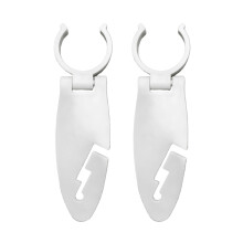Plastic Holder for Kayak Stand Up Paddle Board Clips Paddle Board Accessories White