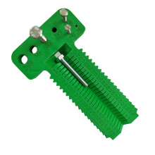 Lightweight Screw Gauge Ergonomic Measuring Tool Comfortable Use Green