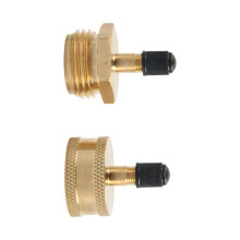 3/4GHT Brass Anti Freeze Drain Valves Suitable for Water System & Garden Hose 2 piece set