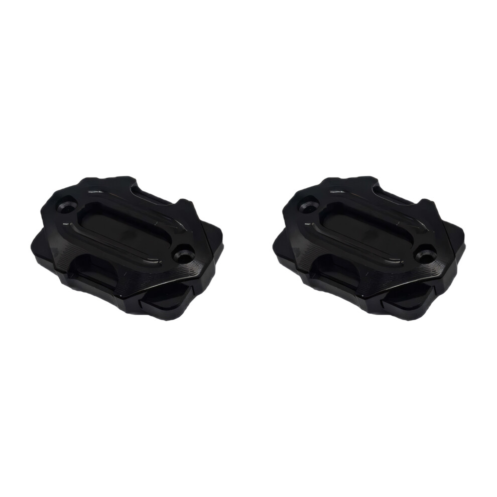Motorbike Modification Accessory Brake Reservoir Cap Reservoir Fluid Tank Cover Black 7754004684874